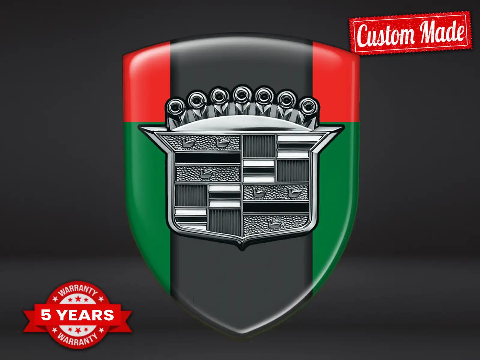 Cadillac Silikon Aufkleber Racing Limited Domes Abzeichen